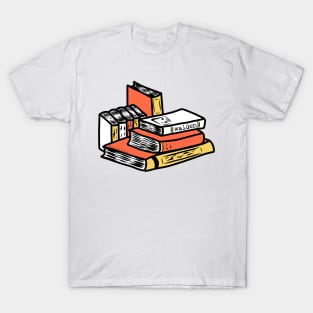 Book Stack T-Shirt